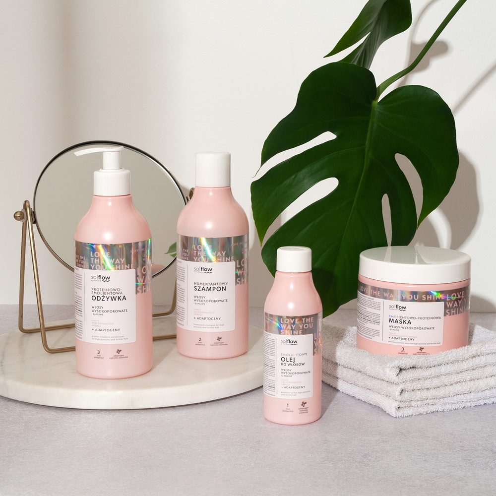Humictant so!flow High Porosity Hair Humectant Shampoo sampon a töredezett ...