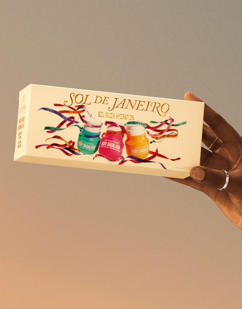 Набор для тела Sol de Janeiro Sol Much Hydration, три молочка для тела по 75 мл — фото 2