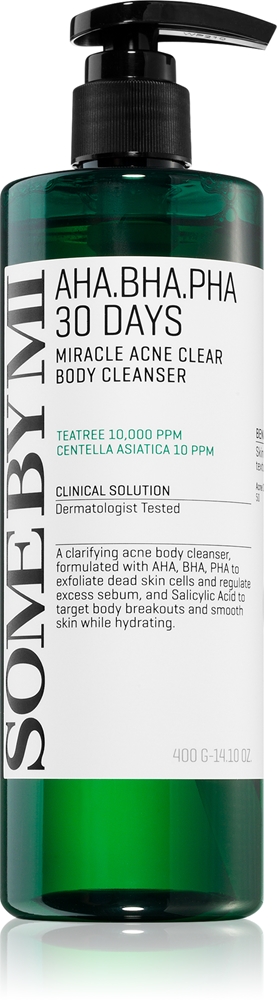 Пенка для душа Some By Mi AHA∙BHA∙PHA 30 Days Miracle Acne Clear Body Cleanser очищающая, 400 г