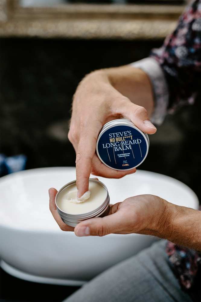 Бальзам для бороды Steve's No Bull***t Long Beard Balm увлажняющий, с маслом ши, для длинной бороды, 50 мл — фото 4
