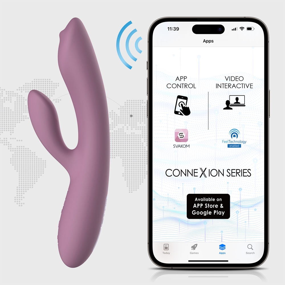 Svakom Trysta Neo Targeted Rolling G Spot Rabbit Vibrator