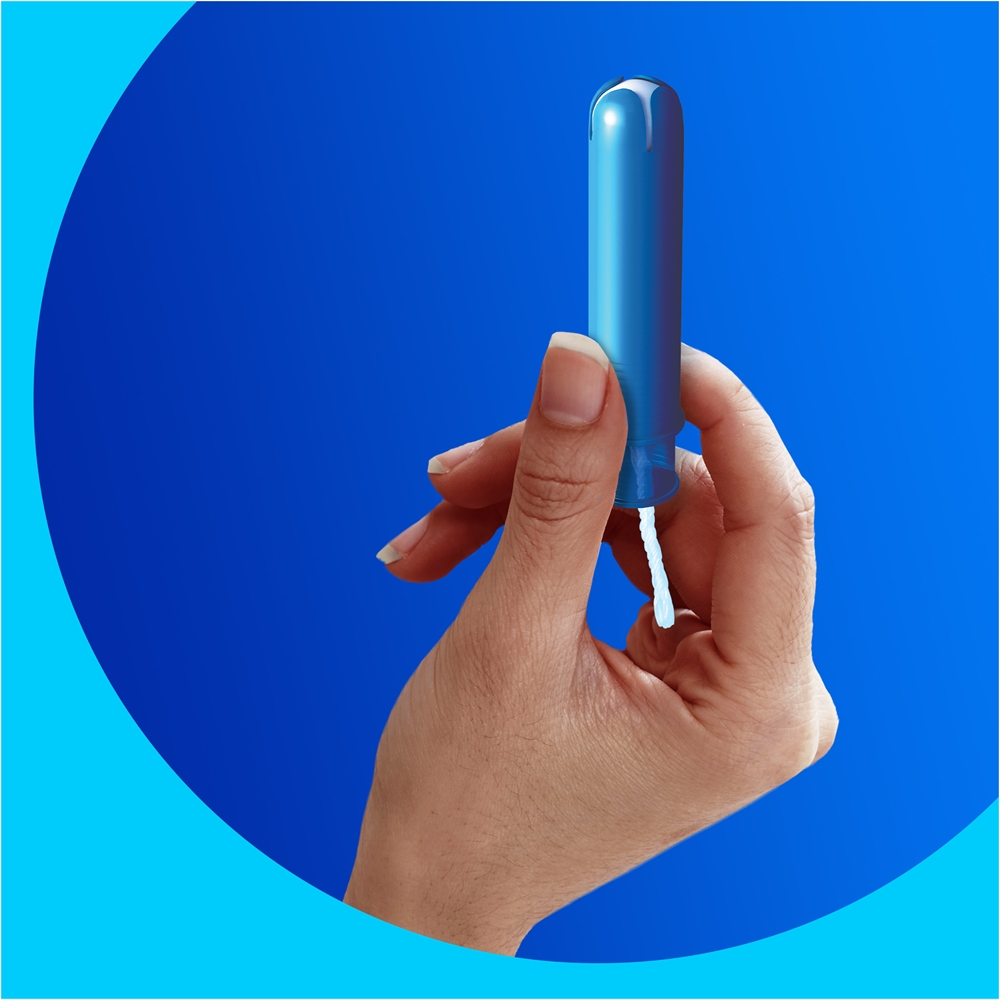 Tampax Compak Super Tampons mit einem Applikator