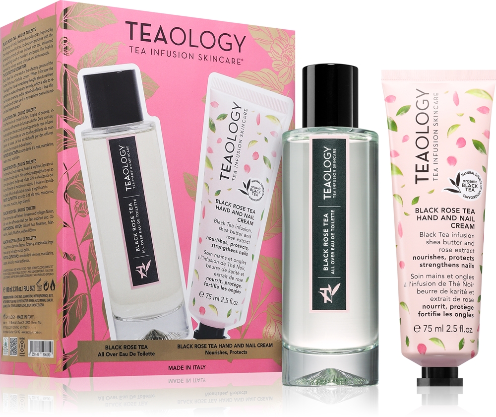 Teaology Black Rose Set