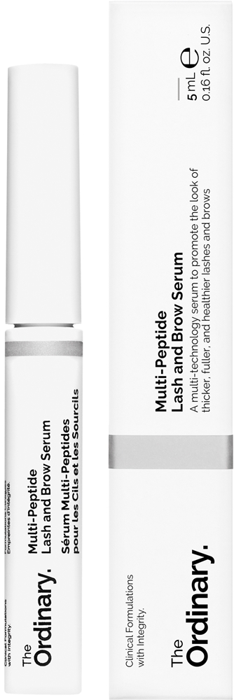 Сыворотка для бровей и ресниц The Ordinary Multi-Peptide Lash and Brow Serum пептидная, для объёма, 5 мл — фото 3