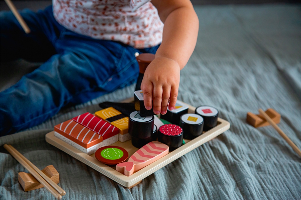 Viga 50689 Set de sushi Autres jouets en bois