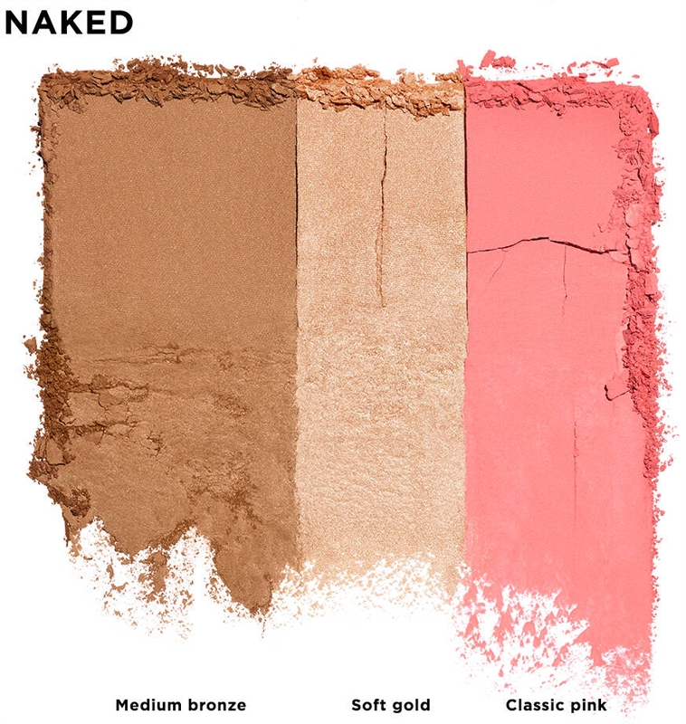 Urban Decay Stay Naked Threesome rozjasňující a bronzující paletka