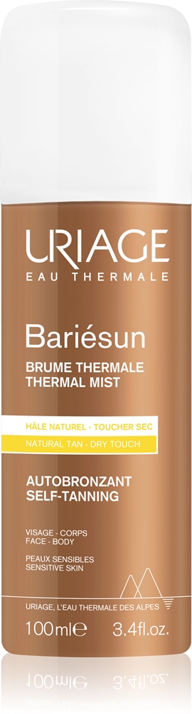Спрей-автозагар Uriage Bariesun Thermal Mist Self-Tanning для лица и тела, 100 мл