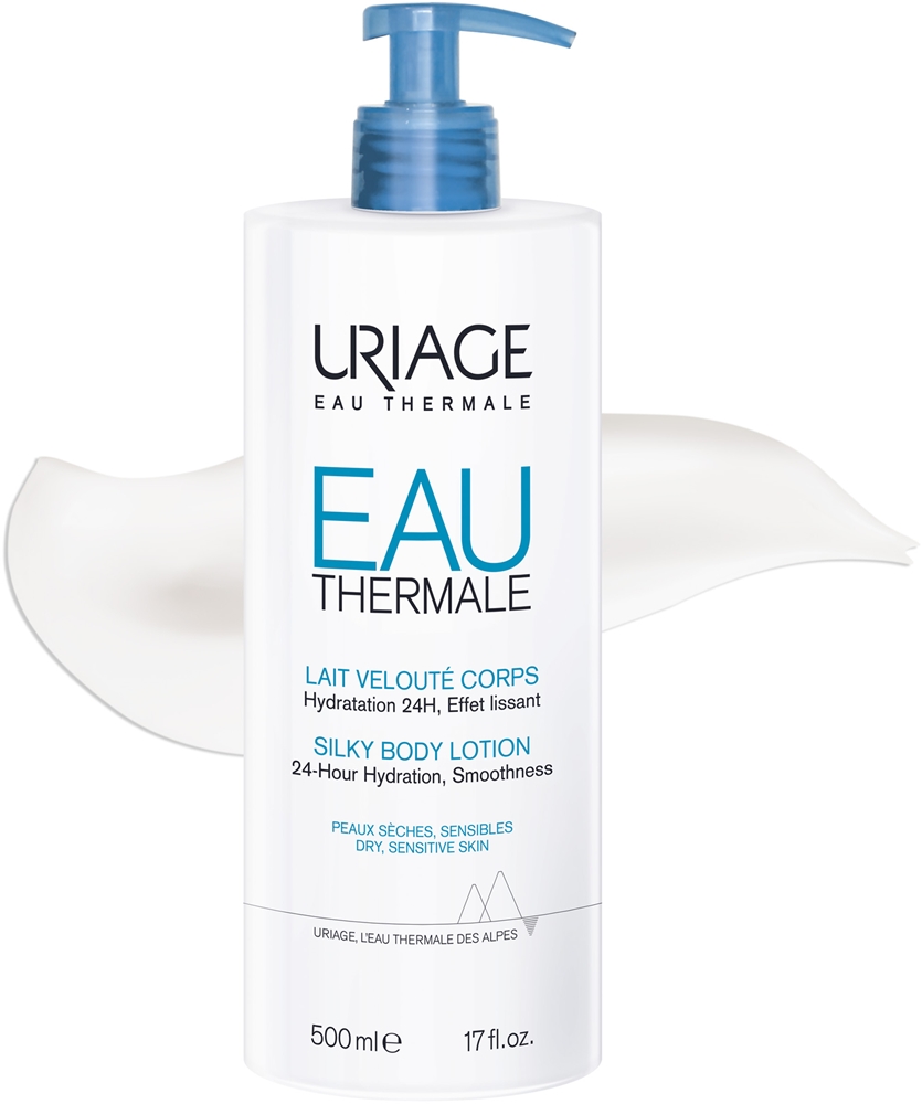 Uriage Eau Thermale Silky Body Lotion Latte Corpo Effetto Seta Per Pelli Secche E Sensibili