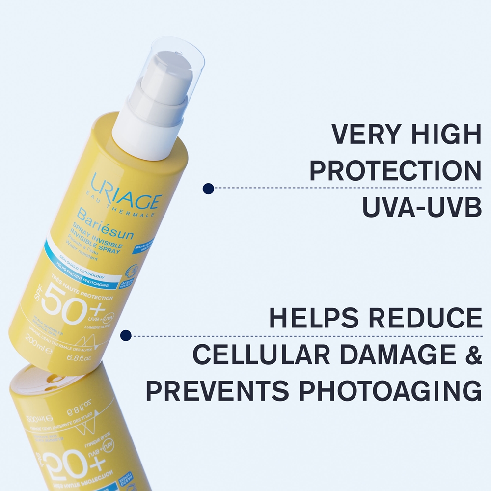 Uriage Bariésun Spray SPF 50+ ochranný sprej na obličej a tělo SPF 50 ...