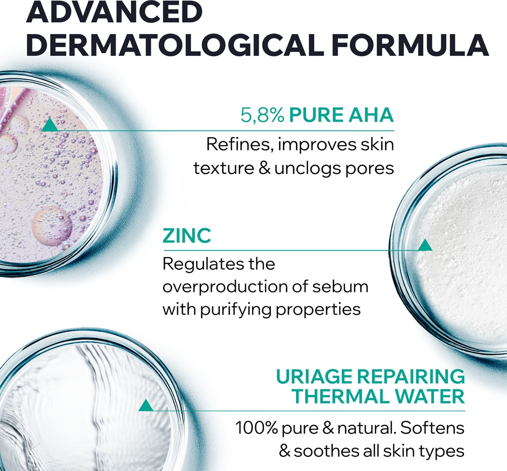 Набор для лица Uriage Hyseac Acne-Prone Skin Care Set для жирной и проблемной кожи, 1 шт — фото 7