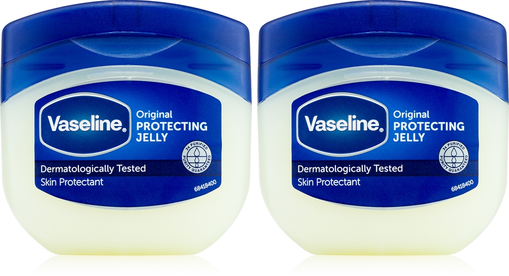 Набор вазелина косметического Vaseline Original 100% белый вазелин USP, по 250 мл
