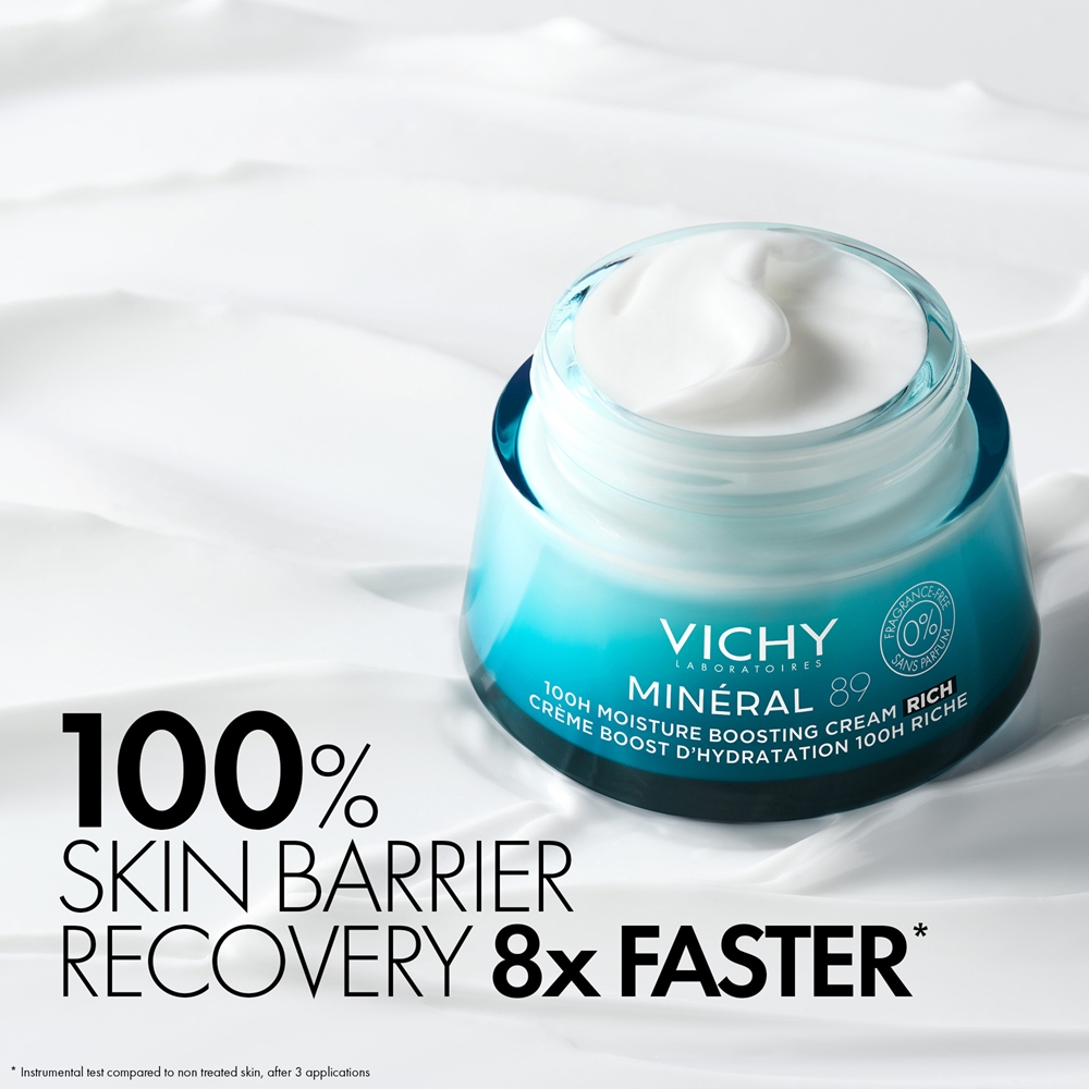 Crème Visage Vichy Minéral 89 - Version Riche Hydratante Ou Gel Rafraîchissant - Neuf