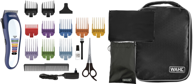 Машинка для стрижки Wahl Lithium Ion Color Pro Cordless беспроводная, со сменными насадками, 1 шт