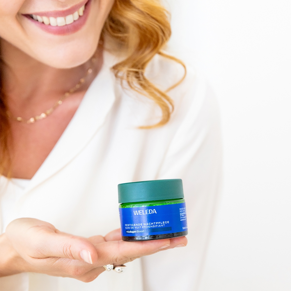 Набор косметики для лица Weleda Blue Gentian Contouring Ritual лифтинг-кремы и сыворотка, подарочный — фото 4