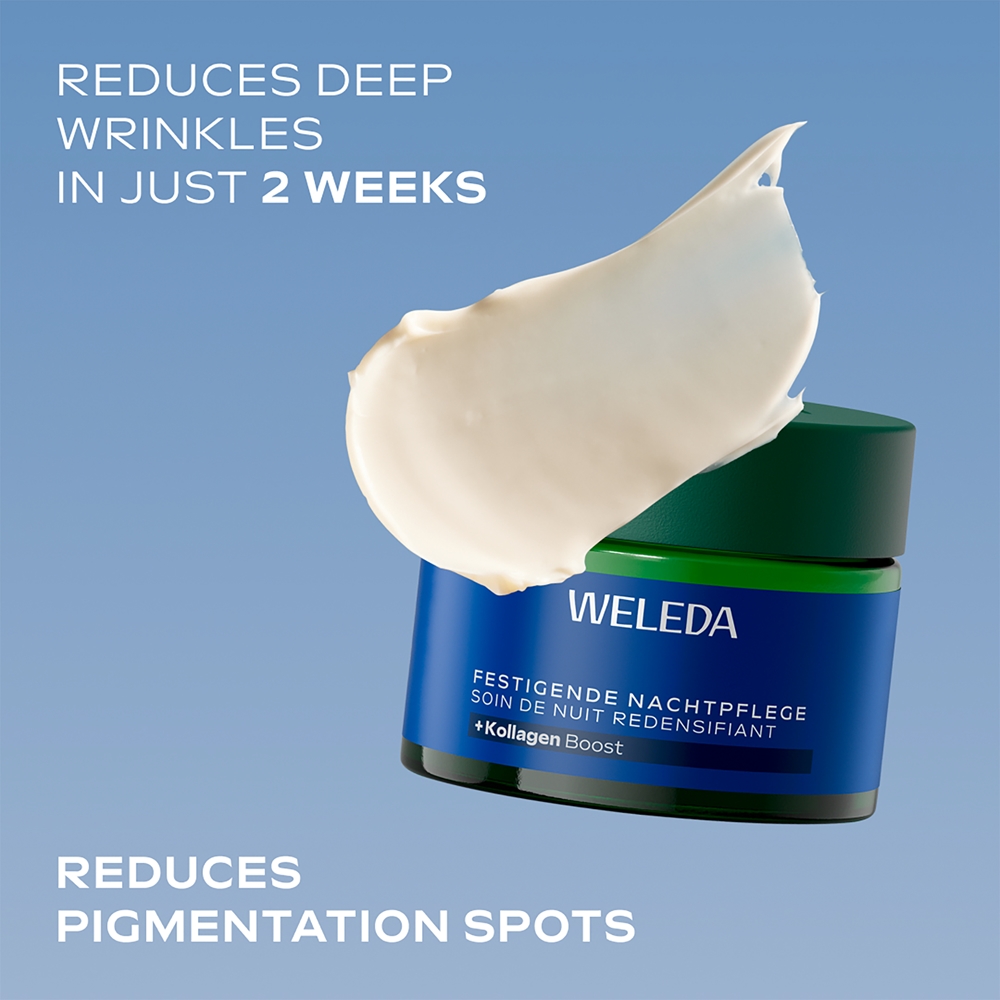 Набор косметики для лица Weleda Blue Gentian Contouring Ritual лифтинг-кремы и сыворотка, подарочный — фото 6