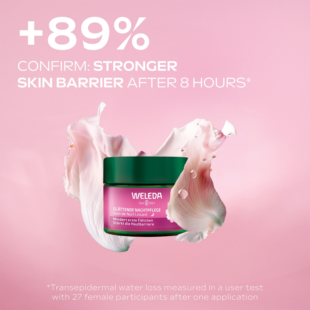 Набор косметики для лица Weleda Wild Rose Renewal Ritual дневной и ночной крем, интенсивный уход, подарочный — фото 6