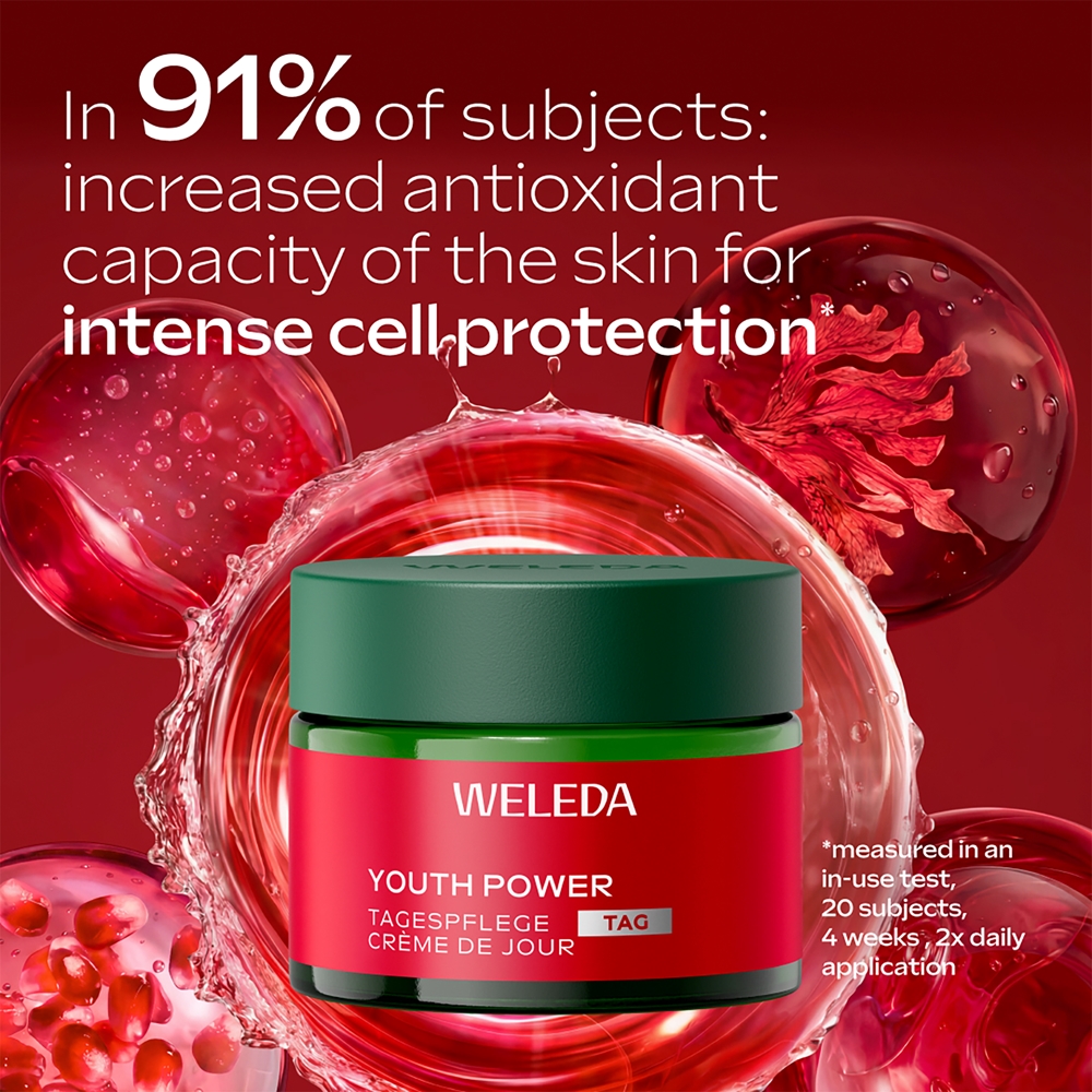 Набор для ухода за лицом Weleda Astaxanthin Radiance Ritual, крем, сыворотка и тканевая маска — фото 5