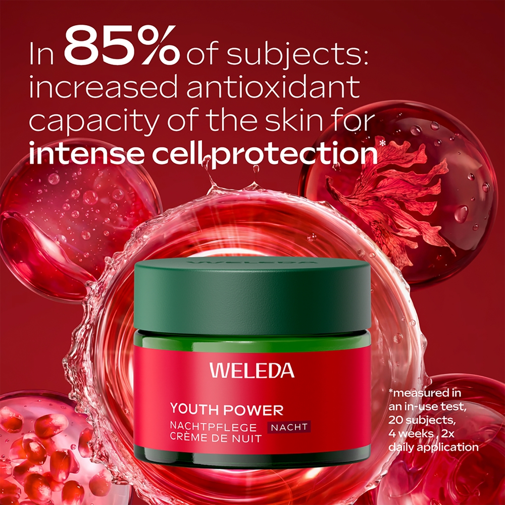 Набор для ухода за лицом и телом Weleda Astaxanthin Renewal Ritual, кремы, сыворотки и тканевая маска — фото 8