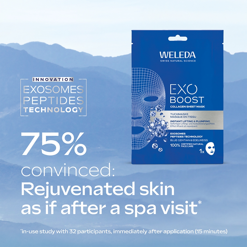 Набор для ухода за лицом и телом Weleda Blue Gentian Renewal Ritual, кремы, сыворотки и тканевая маска — фото 7