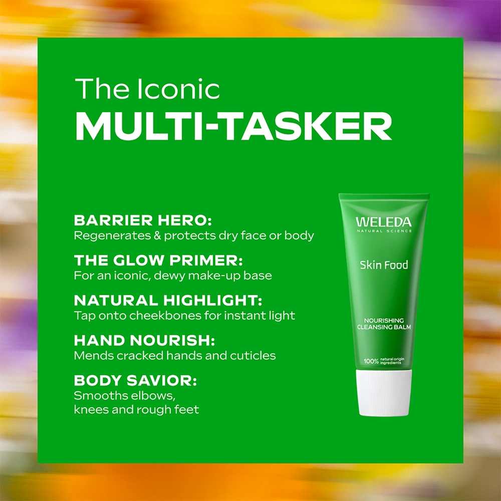 Набор косметики Weleda Skin Food Glow Ritual питательный, подарочный, крем для душа, крем и бальзам для губ — фото 5