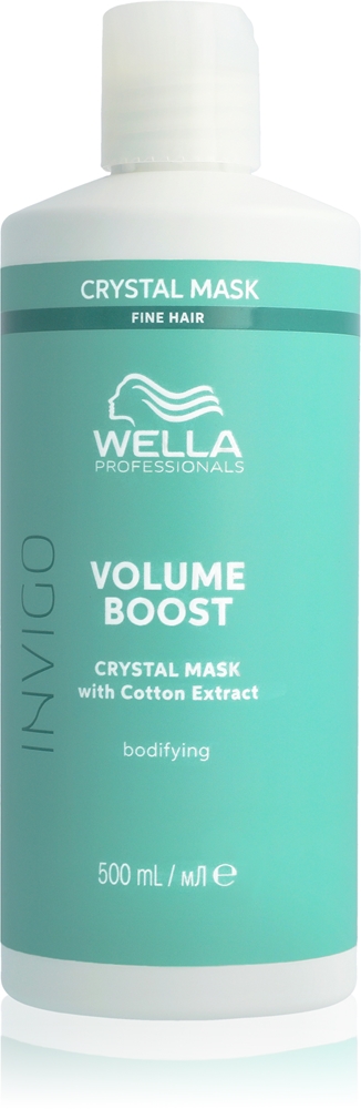 Маска для тонких волос Wella Professionals Invigo Volume Boost для увлажнения и объёма, 145 мл / 500 мл