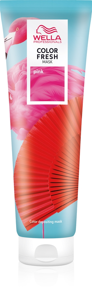 Оттеночная маска для волос Wella Professionals Color Fresh красная, для домашнего окрашивания, 150 мл, оттенок Pink