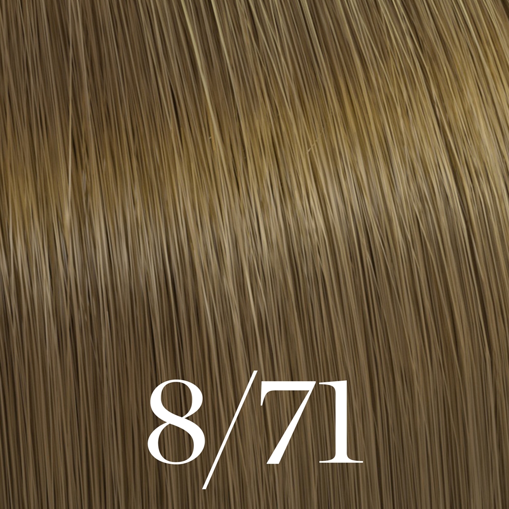 Полуперманентная краска для волос Wella Professionals Color Touch Deep Browns коричневая, с покрытием седины, 60 мл, оттенок 8/71 — фото 2