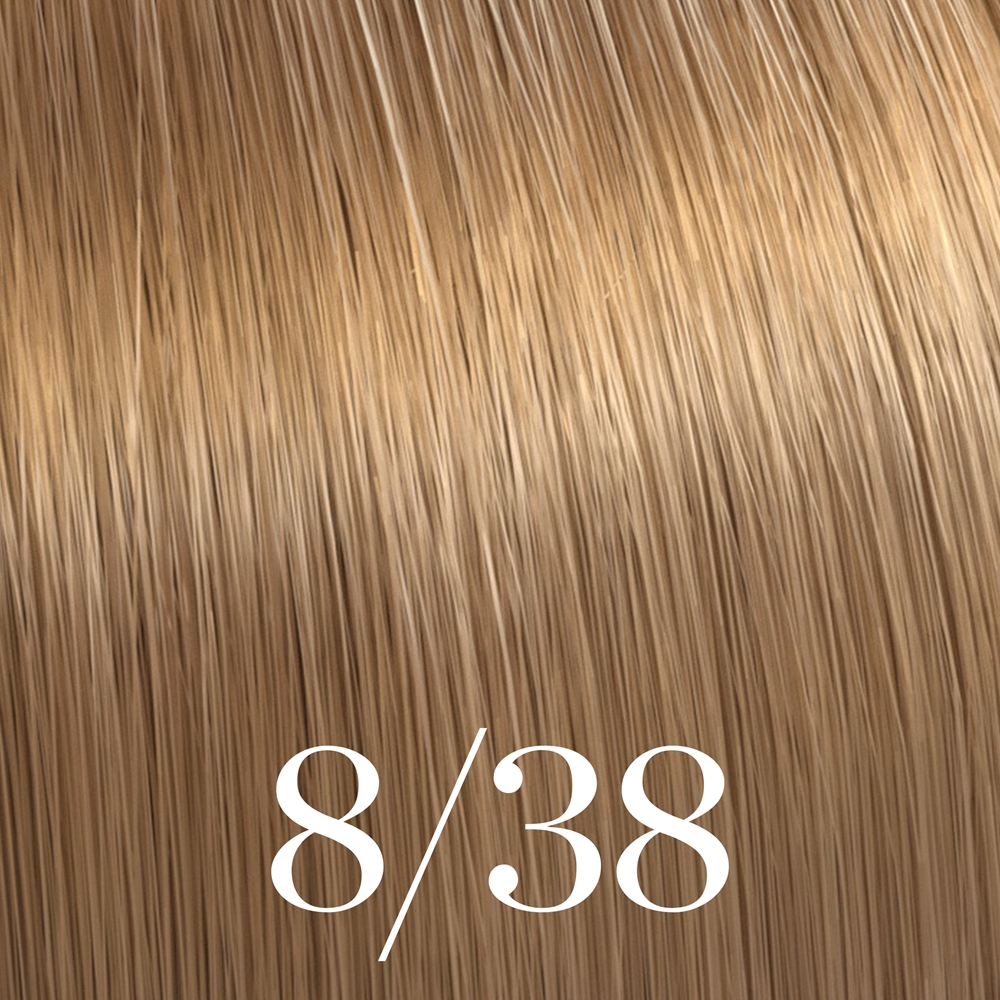 Полуперманентная краска для волос Wella Professionals Color Touch Rich Naturals блонд, с покрытием седины, 60 мл, оттенок 8/38 — фото 2