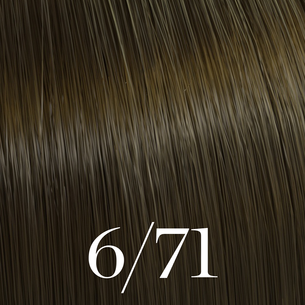 Полуперманентная краска для волос Wella Professionals Color Touch Deep Browns коричневая, с покрытием седины, 60 мл, оттенок 6/71 — фото 2