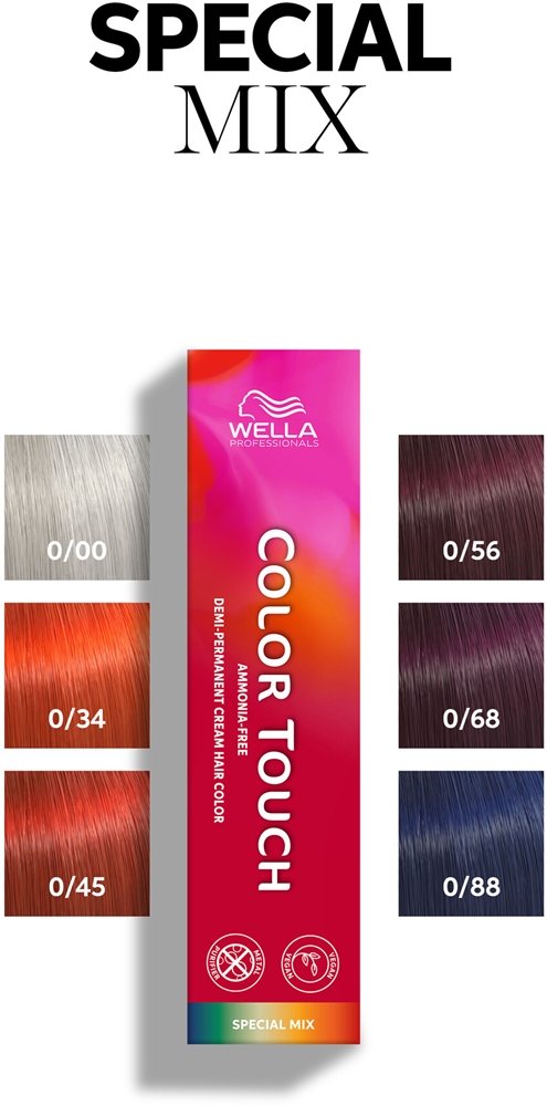 Краска-корректор для волос Wella Professionals Color Touch Special Mix усиливающая интенсивность цвета, до 24 применений шампуня, 60 мл — фото 5
