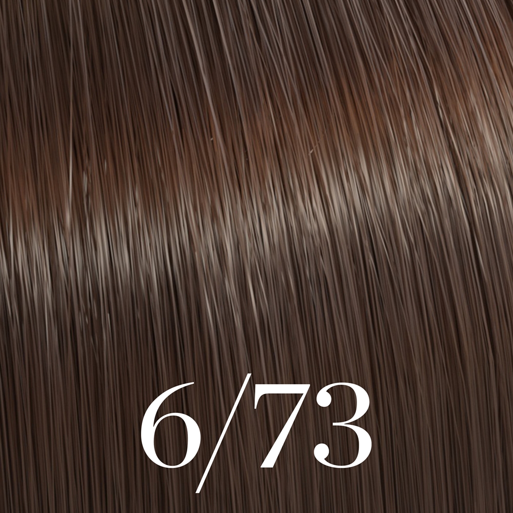 Полуперманентная краска для волос Wella Professionals Color Touch Deep Browns коричневая, с покрытием седины, 60 мл, оттенок 6/73 — фото 2