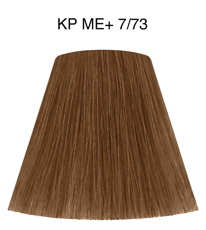 Набор стойкой краски для волос Wella Professionals Koleston Perfect ME+ Deep Browns, коричневые оттенки, 3 × 60 мл, оттенок 7/73 — фото 2