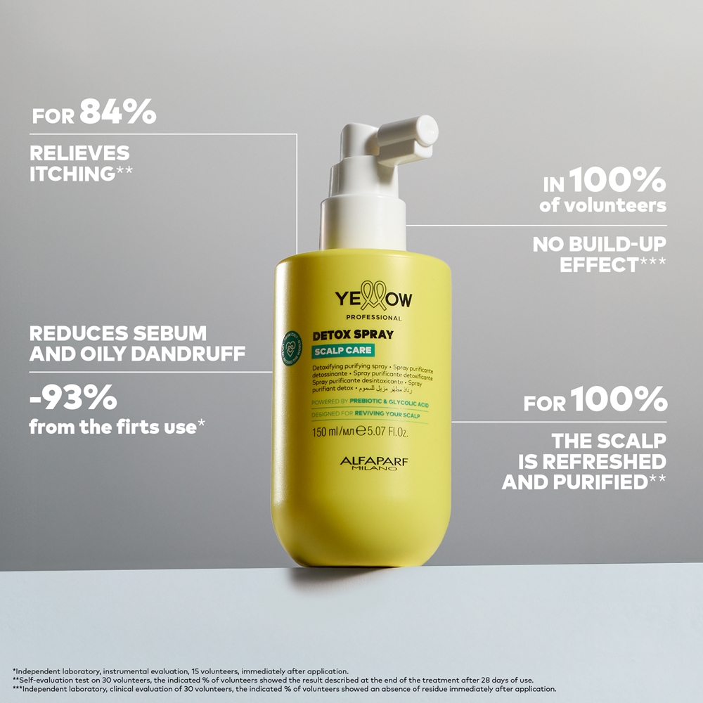 Пилинг для кожи головы Yellow Professional Scalp Care Detox Spray очищающий, в форме спрея, 500 мл — фото 2