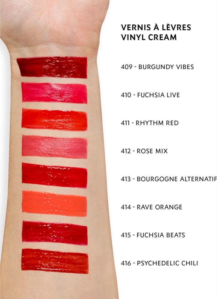 Yves Saint Laurent Vernis À Lèvres Vinyl Cream Creamy Lip Gloss Notino Ie