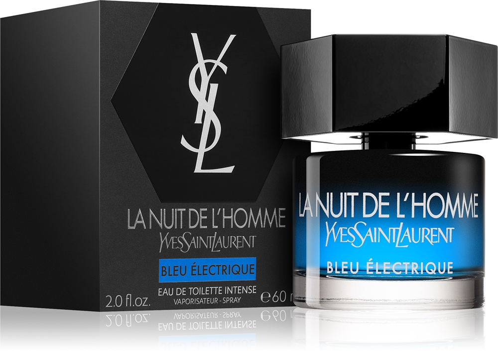 Yves Saint Laurent La Nuit de L'Homme Bleu Électrique eau de toilette ...