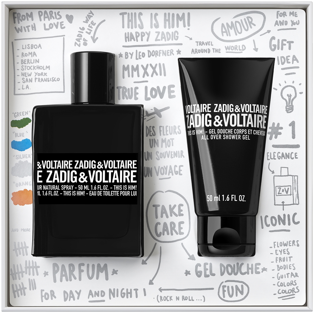 Zadig & Voltaire THIS IS HIM! Set gift set for men notino.co.uk