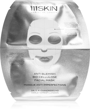 111SKIN Anti Blemish sheet mask to treat acne