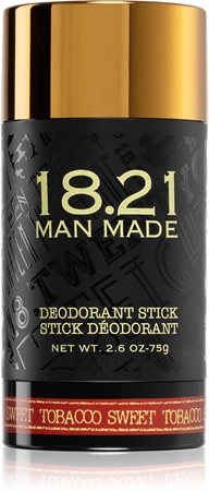 18.21 Man Made Sweet Tobacco Aluminium-Free Deodorant Stick