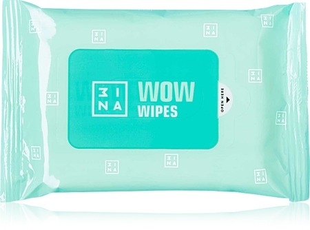3INA Skincare The WOW Wipes καθαριστικά μαντηλάκια και ντεμακιγιάζ