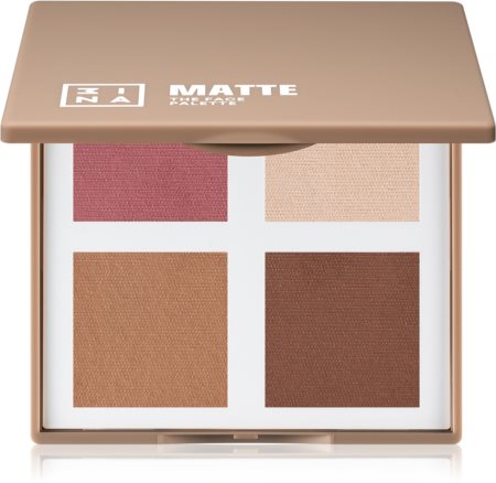 3INA The Matte Face Palette palette contouring blush