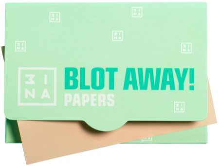 3INA Blot Away Papers papel matificante