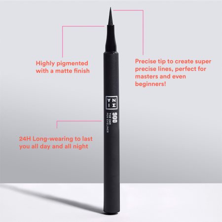 3INA The 24H Pen Eyeliner стійка підводка для повік