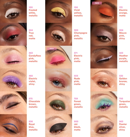 3INA The 24H Cream Eyeshadow kreminiai akių šešėliai