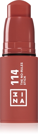 3INA The No-Rules Stick Multifunktionaler Stift für Augen, Lippen und Wangen