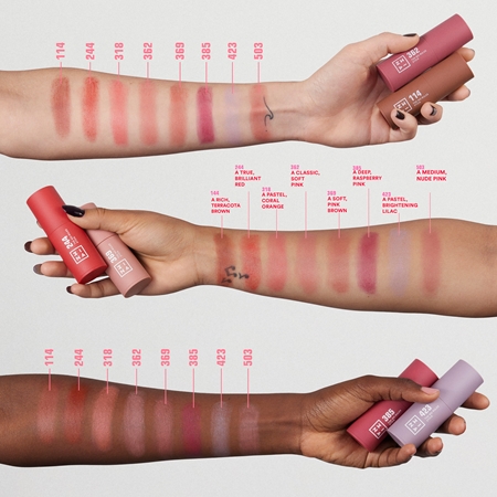 3INA The No-Rules Stick Multifunktionaler Stift für Augen, Lippen und Wangen