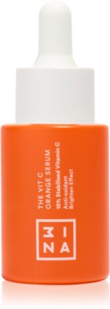 3INA The Vit C Orange Serum sérum facial iluminador com vitamina C