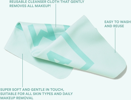 3INA Forever Cleansing Cloth toalha desmaquilhante
