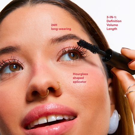 3INA The 24H Level Up Mascara Mini dlouhotrvající řasenka