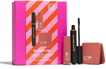 3INA Kit The Love One makeup set in gift packaging