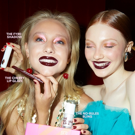 3INA The Cherry Lip Glaze brilho labial com efeito vinil